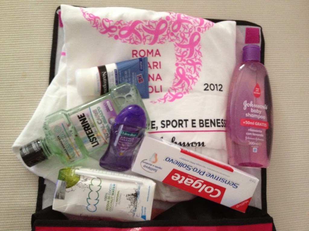 Race for the Cure in Rome 2012 - Goodies