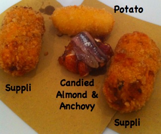 L'Arcangelo Suppli Antipasti