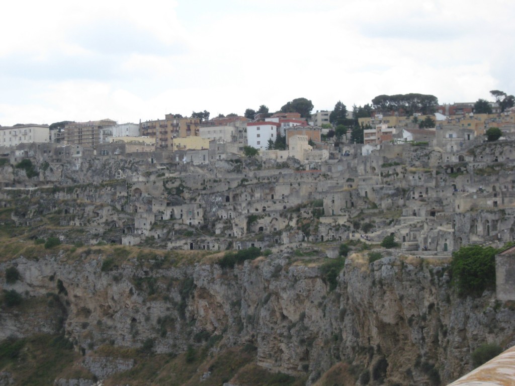 Matera Italy: Caveoso New and Old