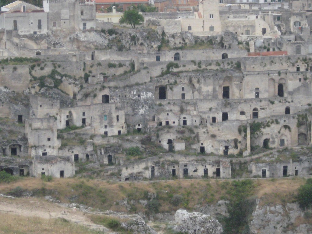 Matera, Italy: Abandoned caves