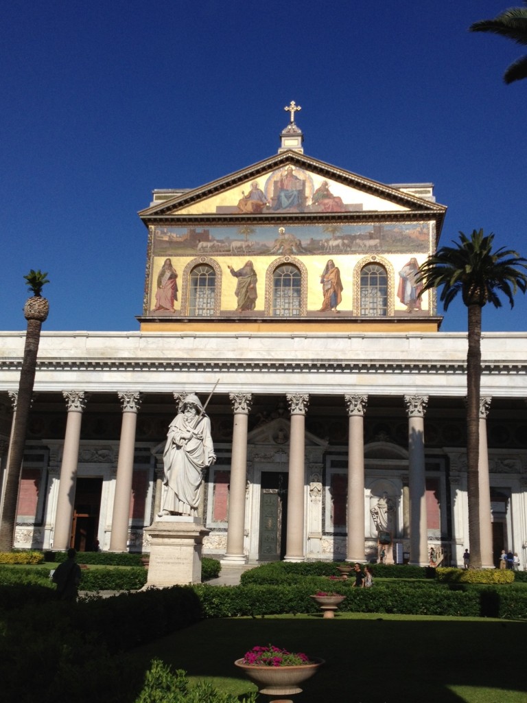 Attraction in Rome: St. Paul Outside the Walls - Facade