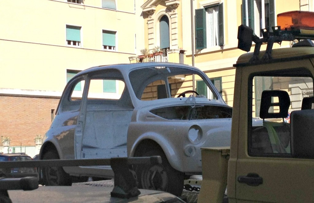 Vintage Fiat 500 - Stripped Naked