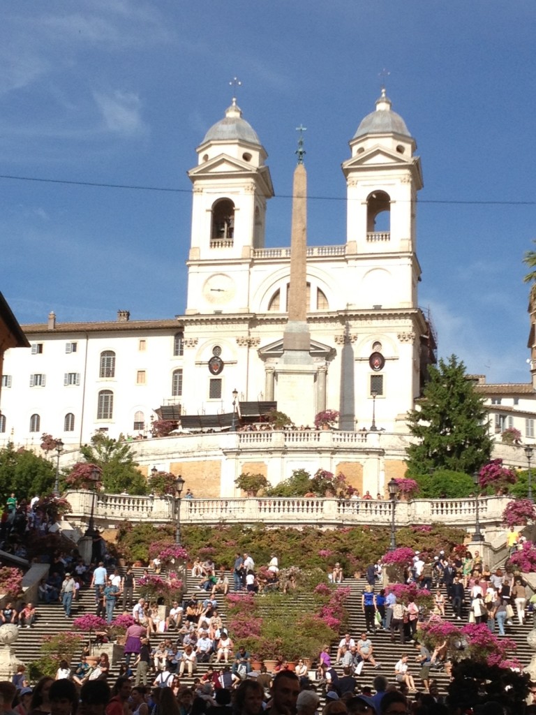 While in Rome - Spanish Steps