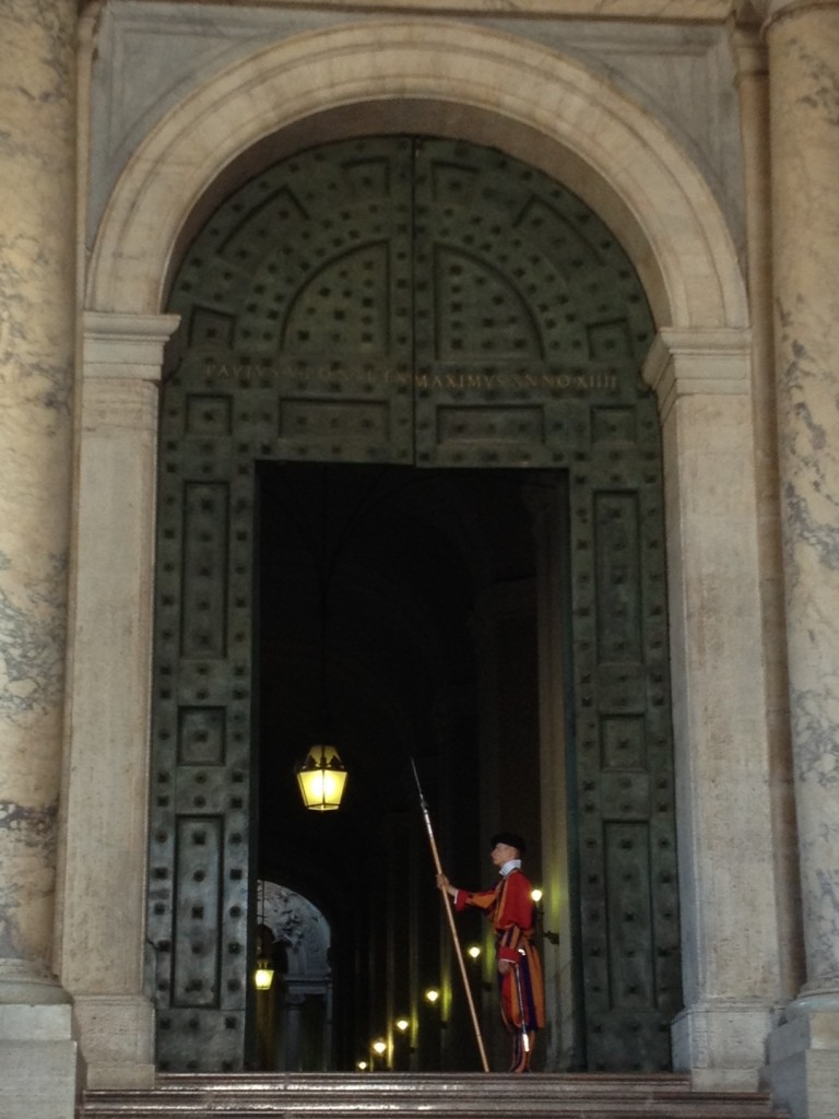 While in Rome - Swiss Guards