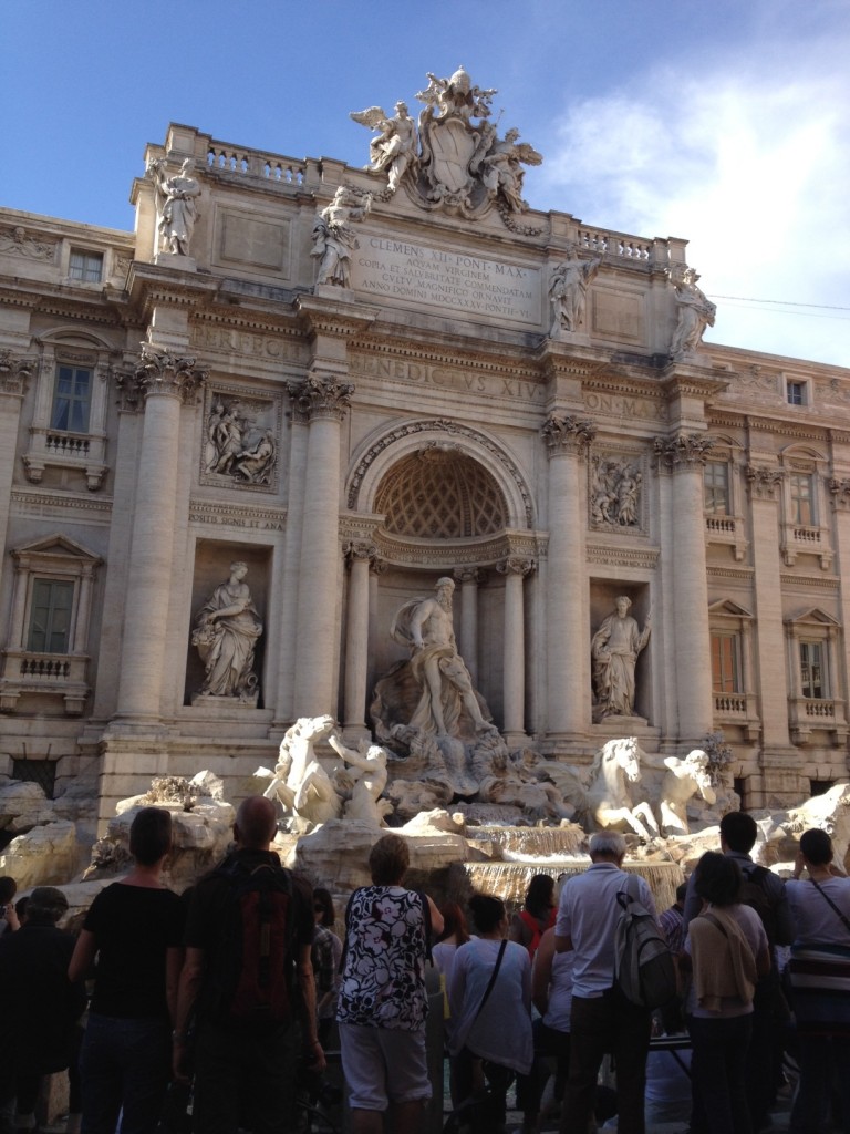 While in Rome - Trevi Fountain