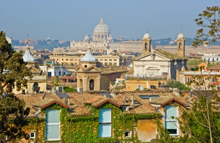 While in Rome - Aerial View of Rome