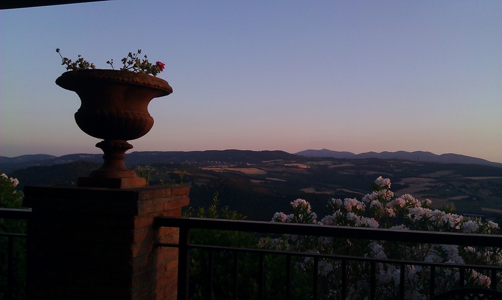 Todi - Hotel Bramante - Sunset