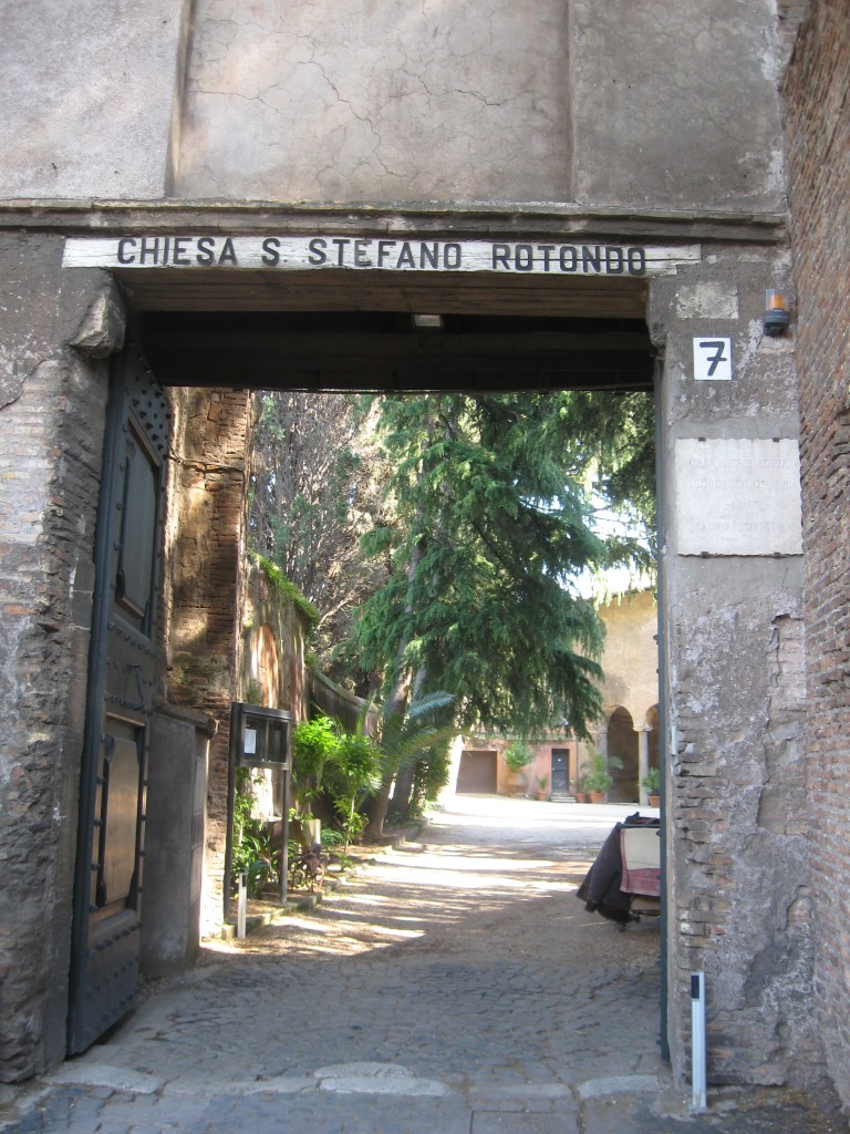 Attraction in Rome - Santo Stefano Rotondo - Entrance