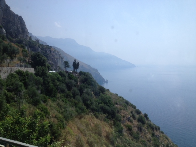 Rome to Amalfi Coast - View from Bus