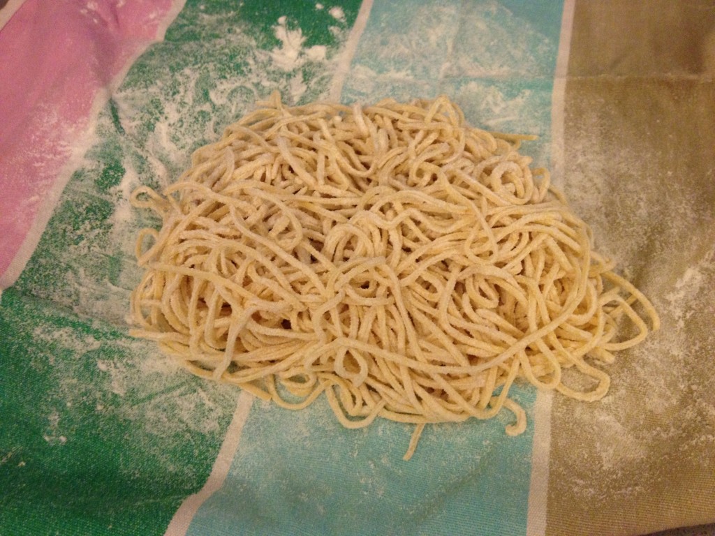 Simple pasta recipe - Tagliolini al Limone - Fresh Pasta - Tagliolini