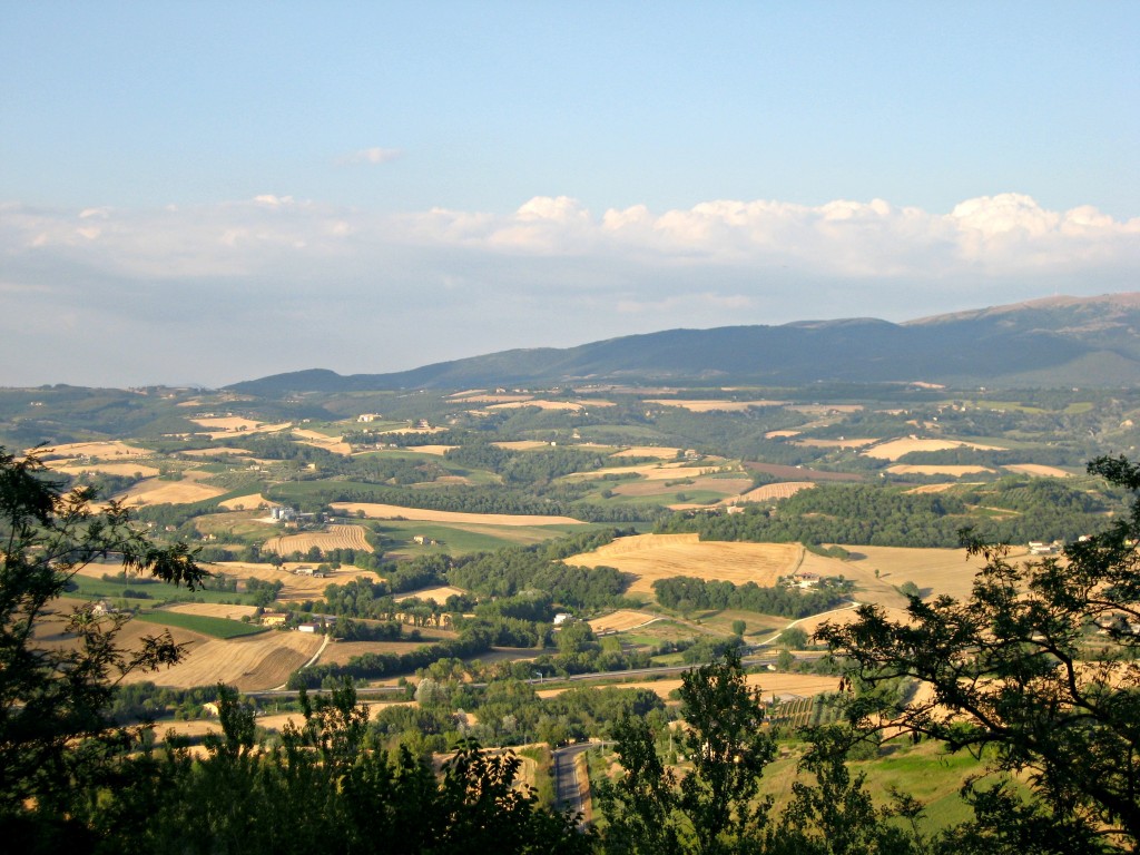 View from Palazzo Pongelli - Todi, Italy