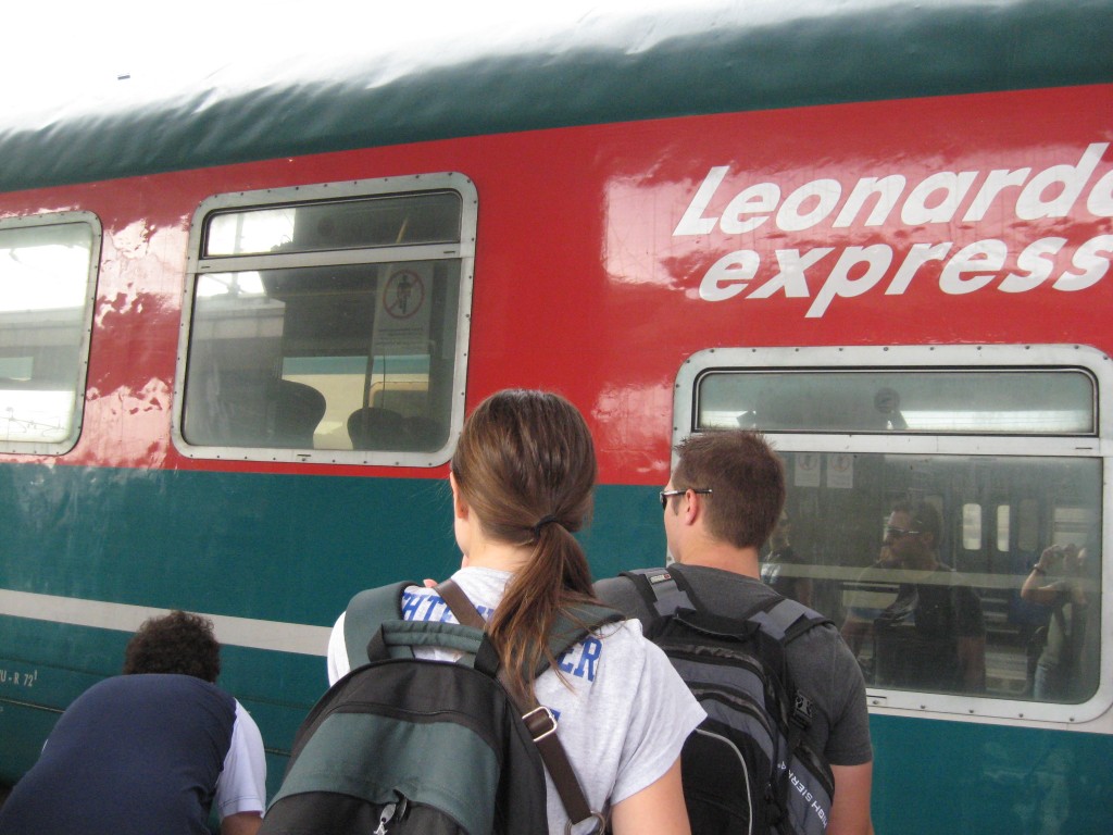 Getting to Rome - Leonardo Express from Fiumicino Airport