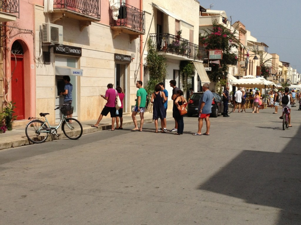 San Vito Lo Capo, Sicily - ATM lines