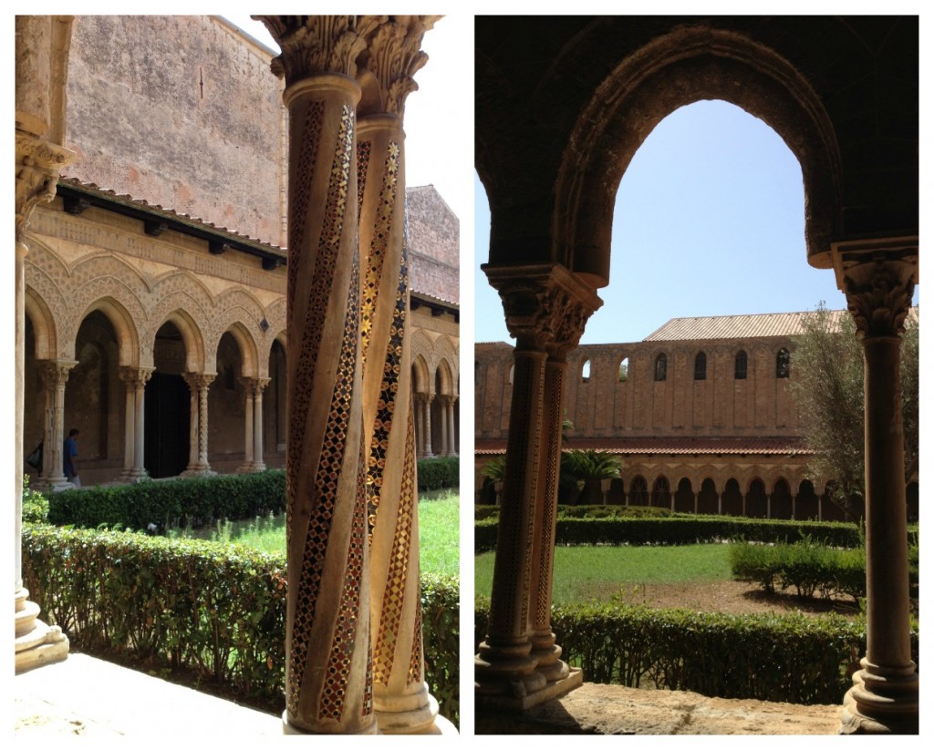 Monreale Sicily - Cloister Interior