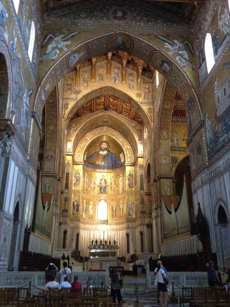 Monreale Sicily - Inside Cathedral