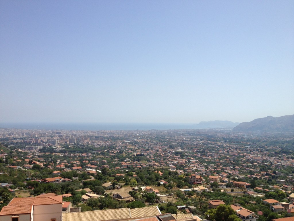 Monreale Sicily Terrazze View of Valley