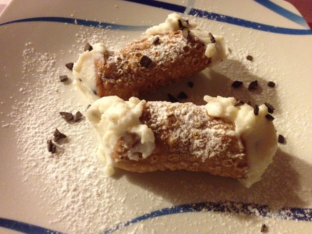 Sicilian Food - Cannoli