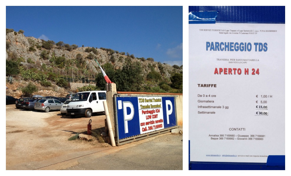 San Vito Lo Capo - Parking