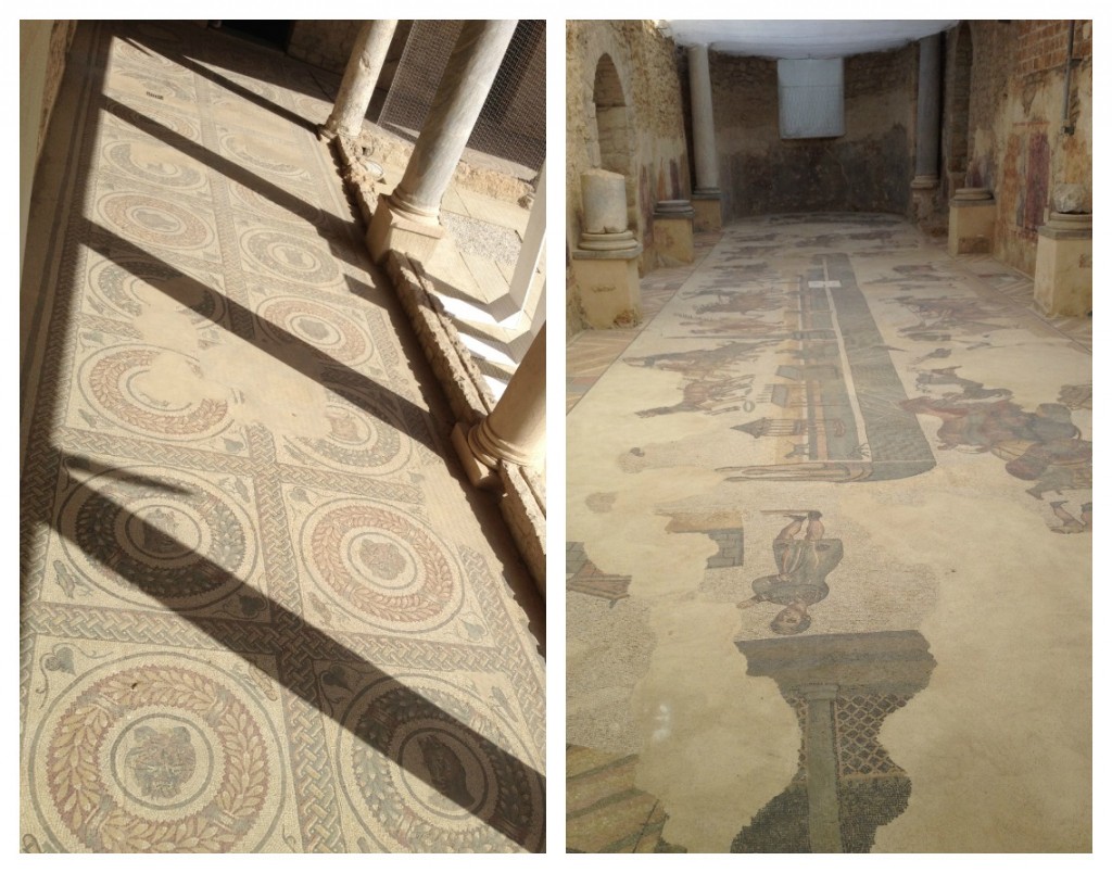 Traveling in Sicily - Piazza Armerina - Mosaic floors