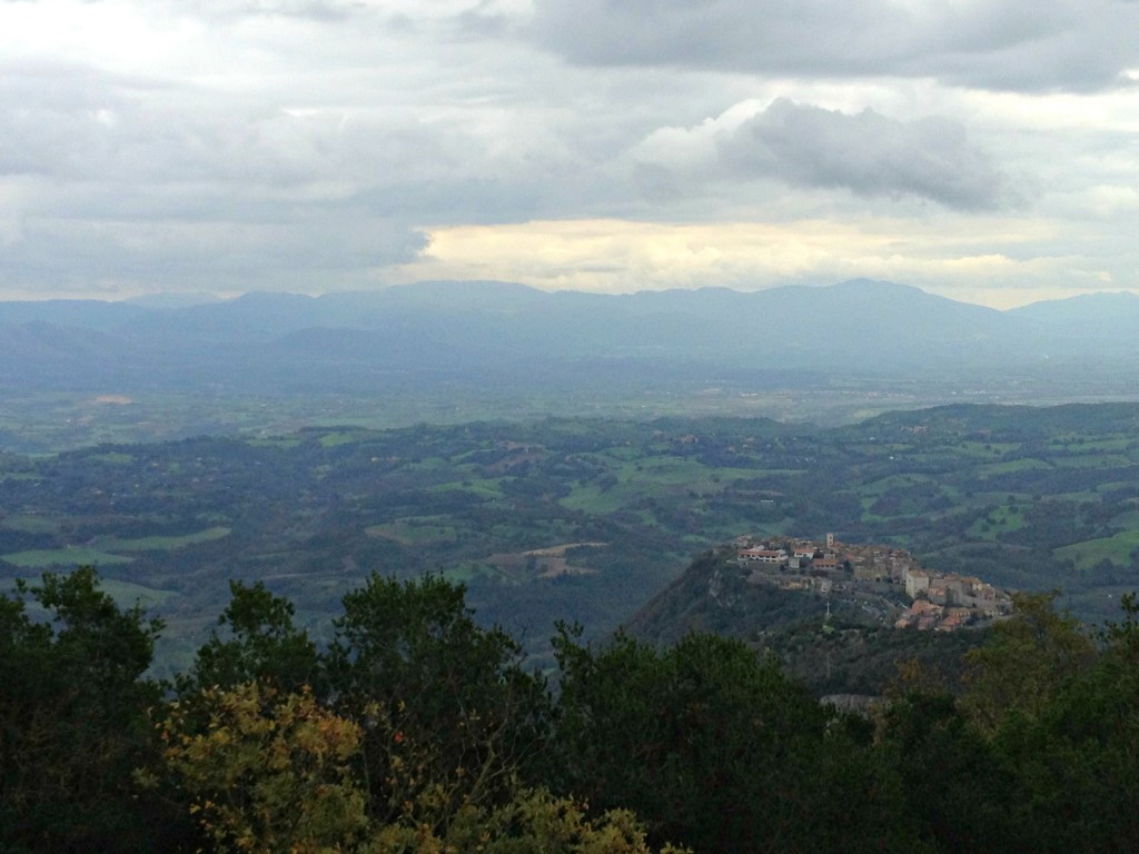 Day trip from Rome: Monte Soratte - View of the town Sant' Oreste