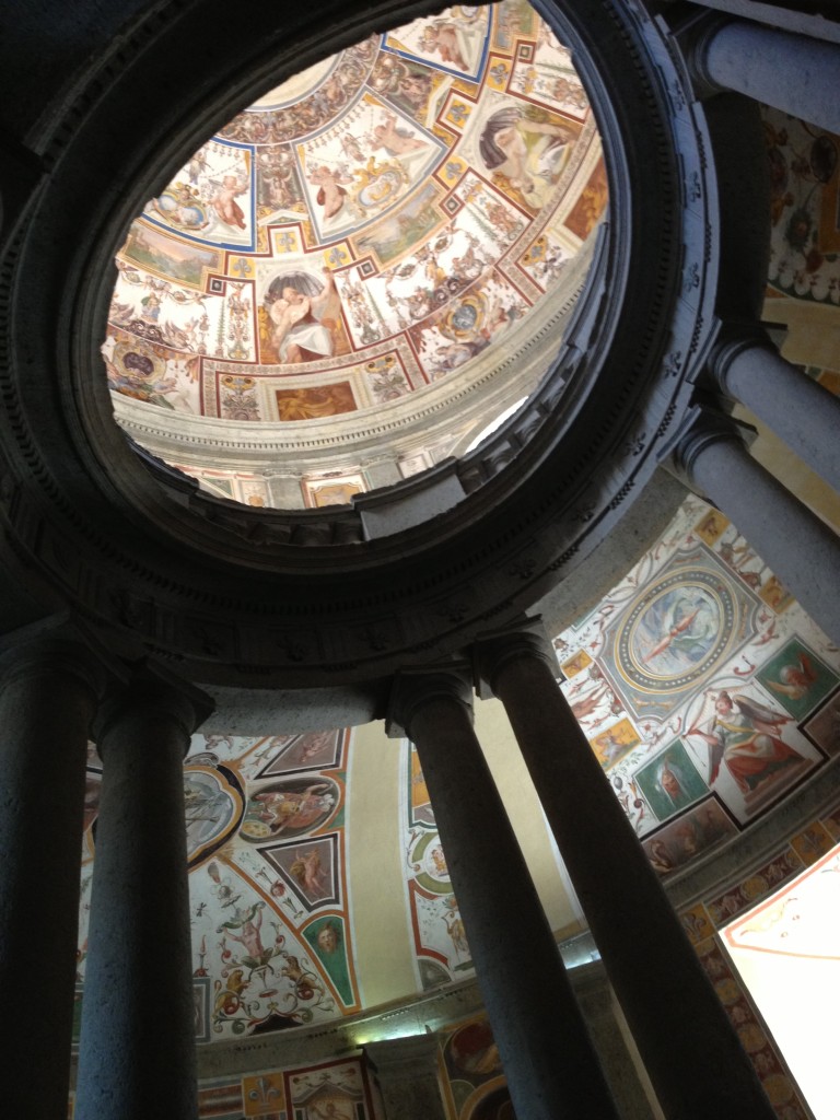 Hidden gems in Lazio: Scala Regia in Palazzo Farnese Caprarola - Frescoes