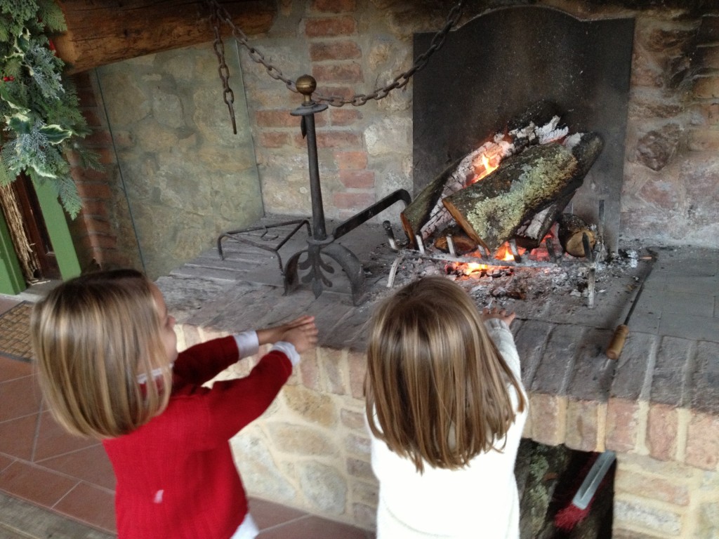 Kids in Tuscany