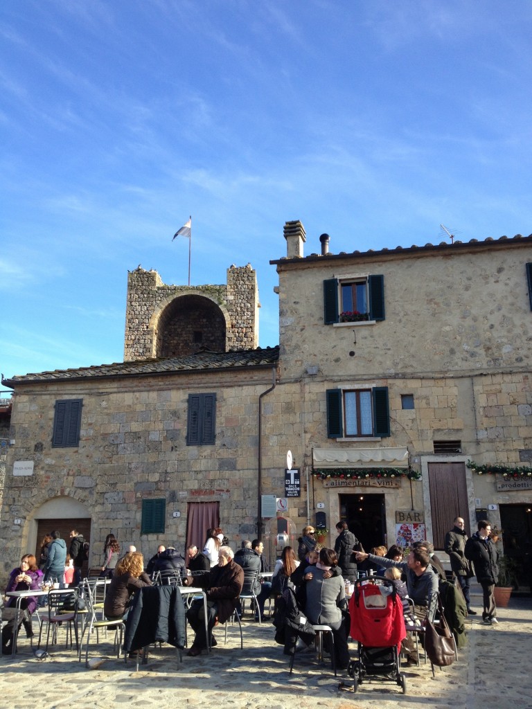 Lunch stop in Tuscany