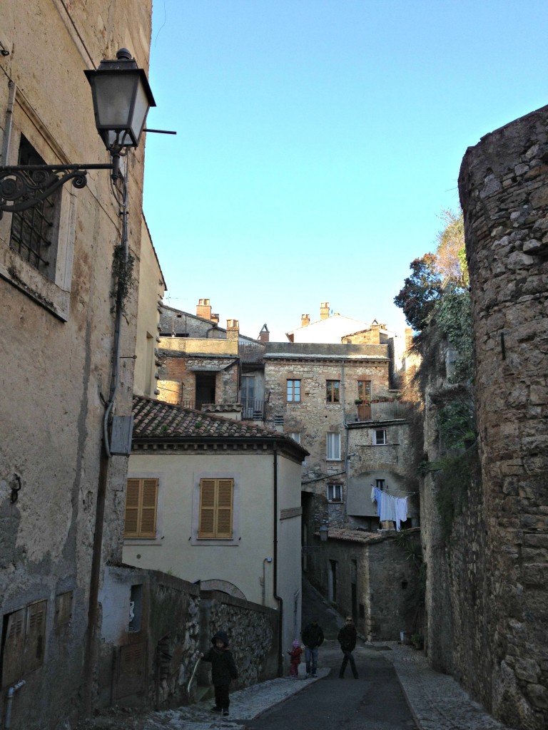 Walk through the town of Amelia, Umbria