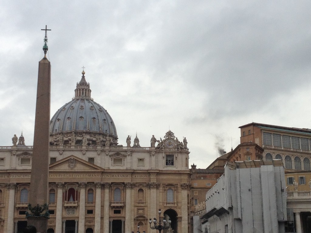 Black Smoke - Papa Conclave at the Vatican