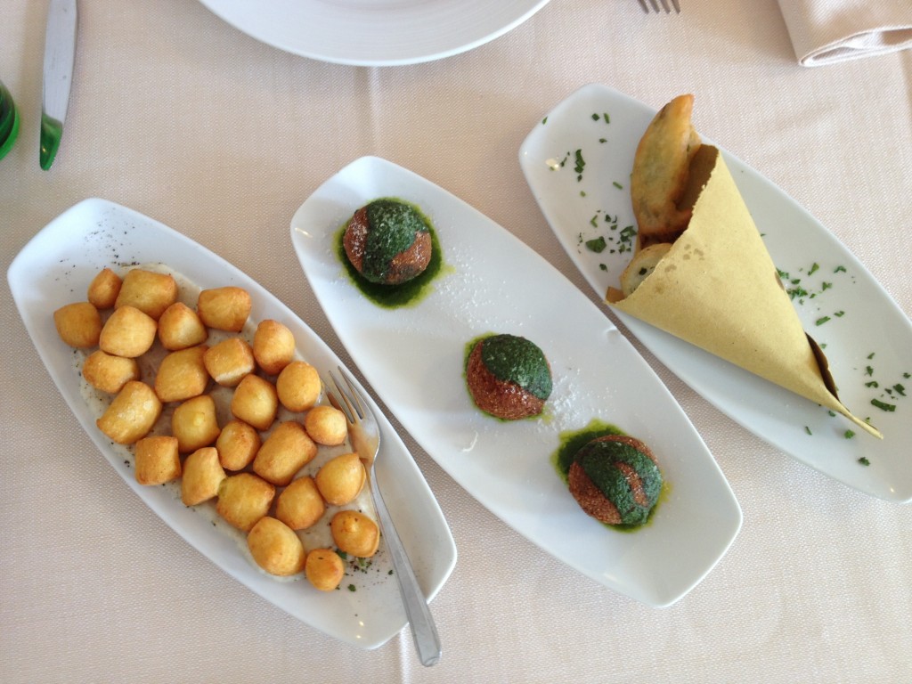 Places to eat in Rome - Da Cesare - Appetizers