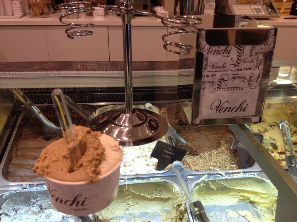 Places to eat in Rome - Gelato at Venchi