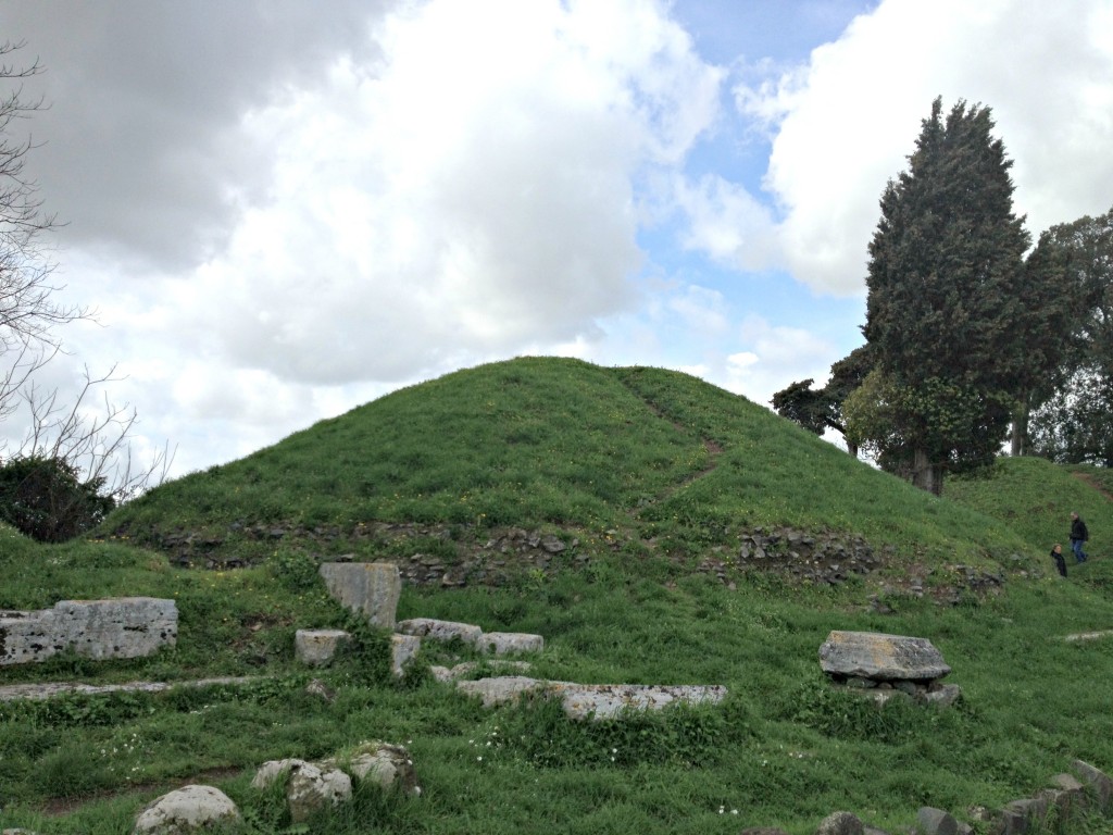 Appian Way in Rome - Graves