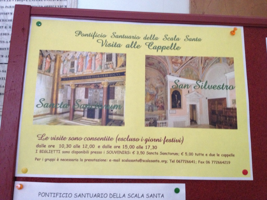 Things to do in Rome, Italy - Scala Santa and Chapel