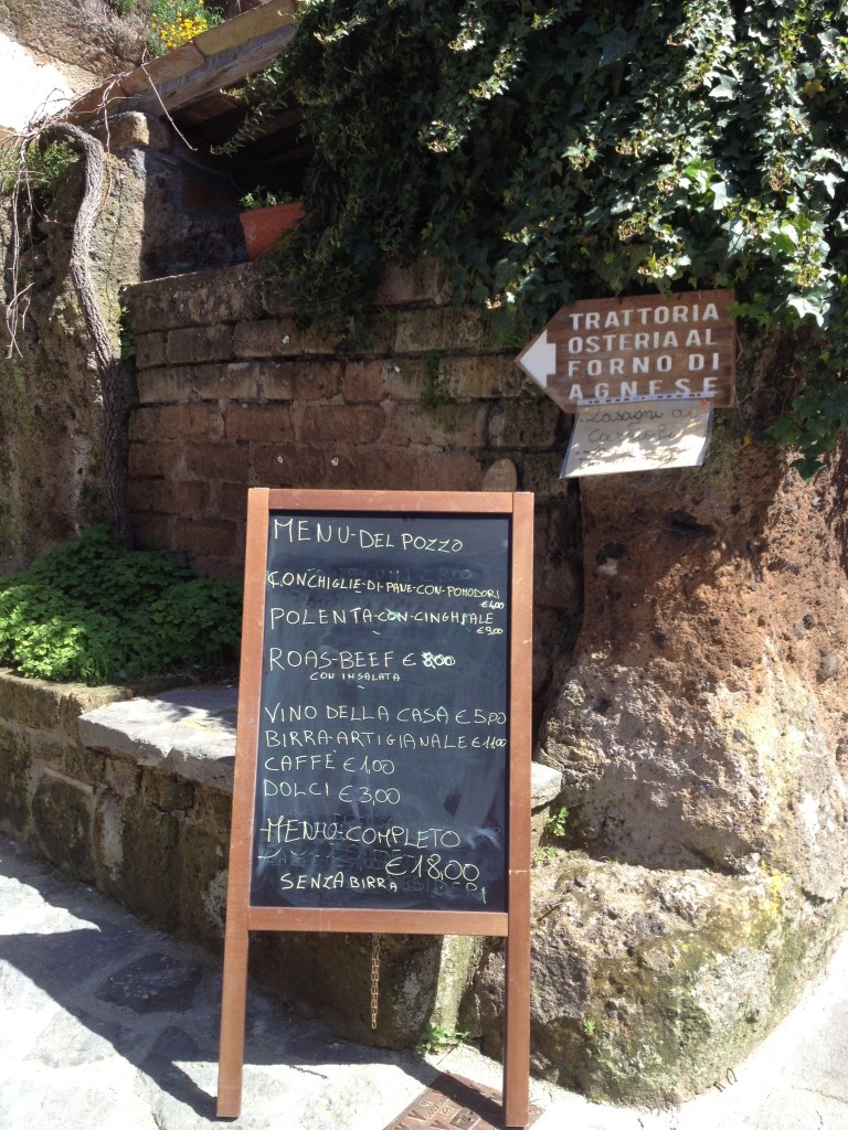 Civita di Bagnoregio - Lunch