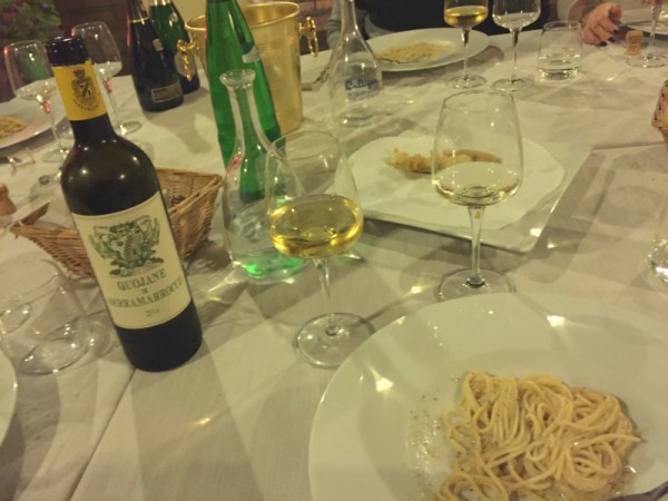 Guided Wine Pairing Dinner in Rome