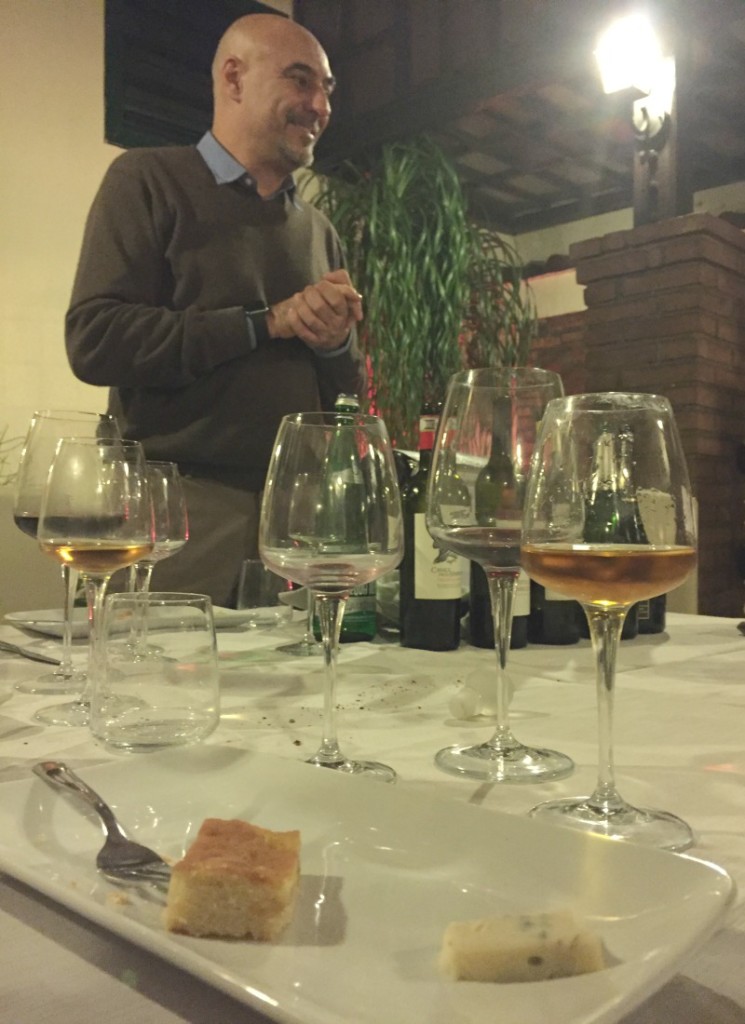 Guided Wine Pairing Dinner in Rome: Dessert wine