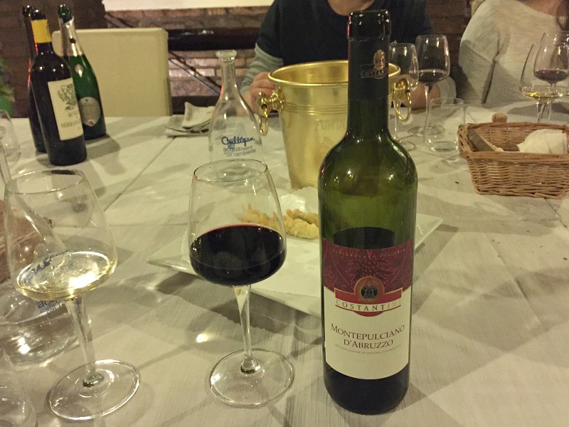  Guided Wine Pairing Dinner in Rome: Montepulciano d'Abruzzo wine | BrowsingRome.com