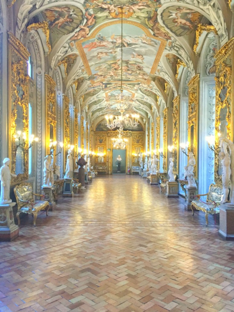 Gallery of Mirrors in Palazzo Doria Pamphilj in Rome, Italy | BrowsingRome.com