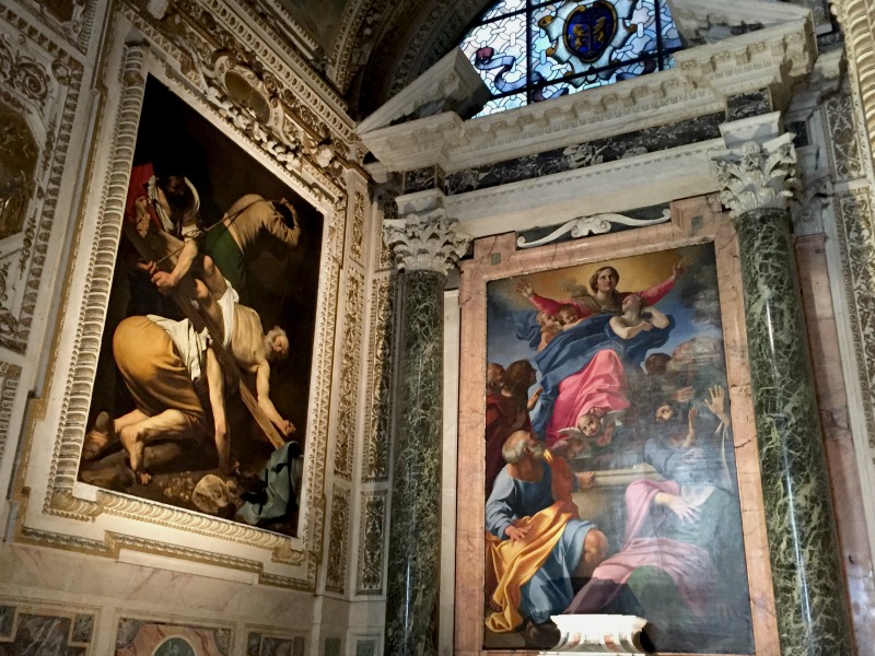 Caravaggio's Crucifixion of St. Peter in Santa Maria del Popolo | 15 Must-Visit Places on Your First Trip to Rome | BrowsingRome.com